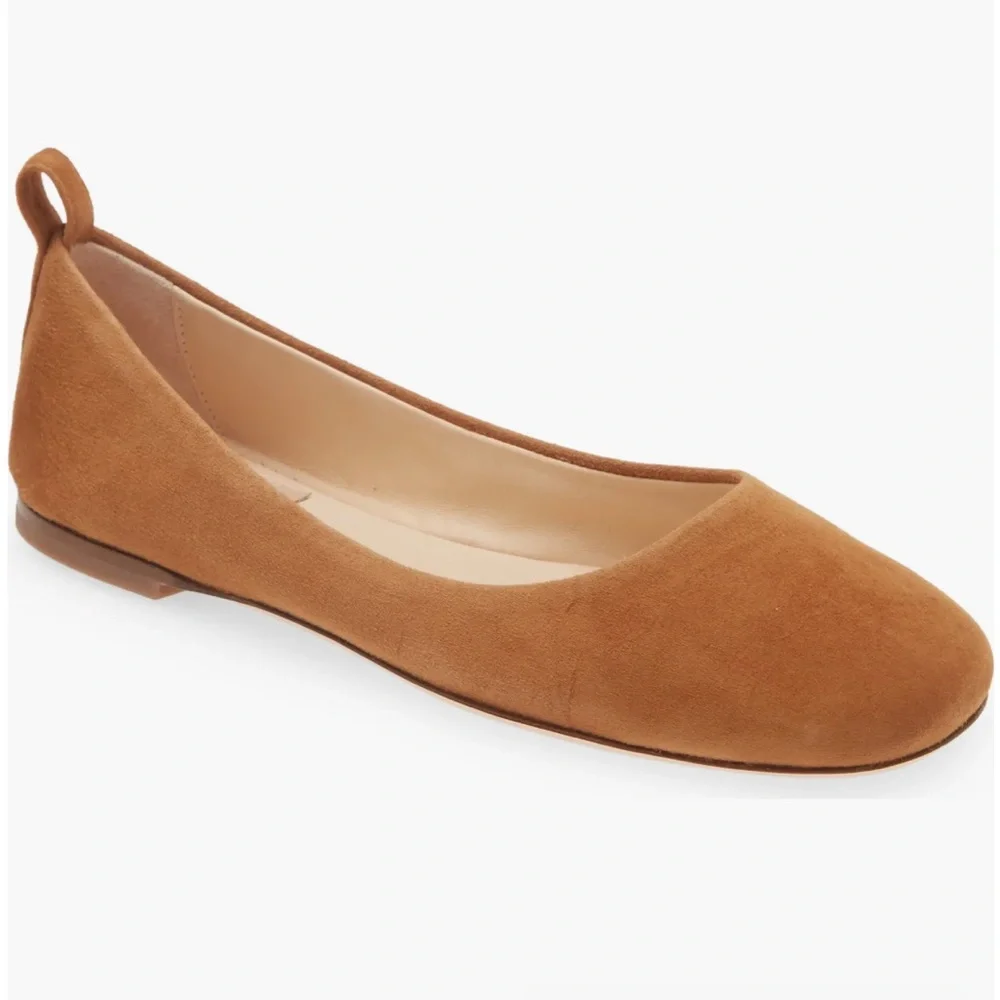 🌸AGL🌸 Kim Ballet Flat Brown Size: 42